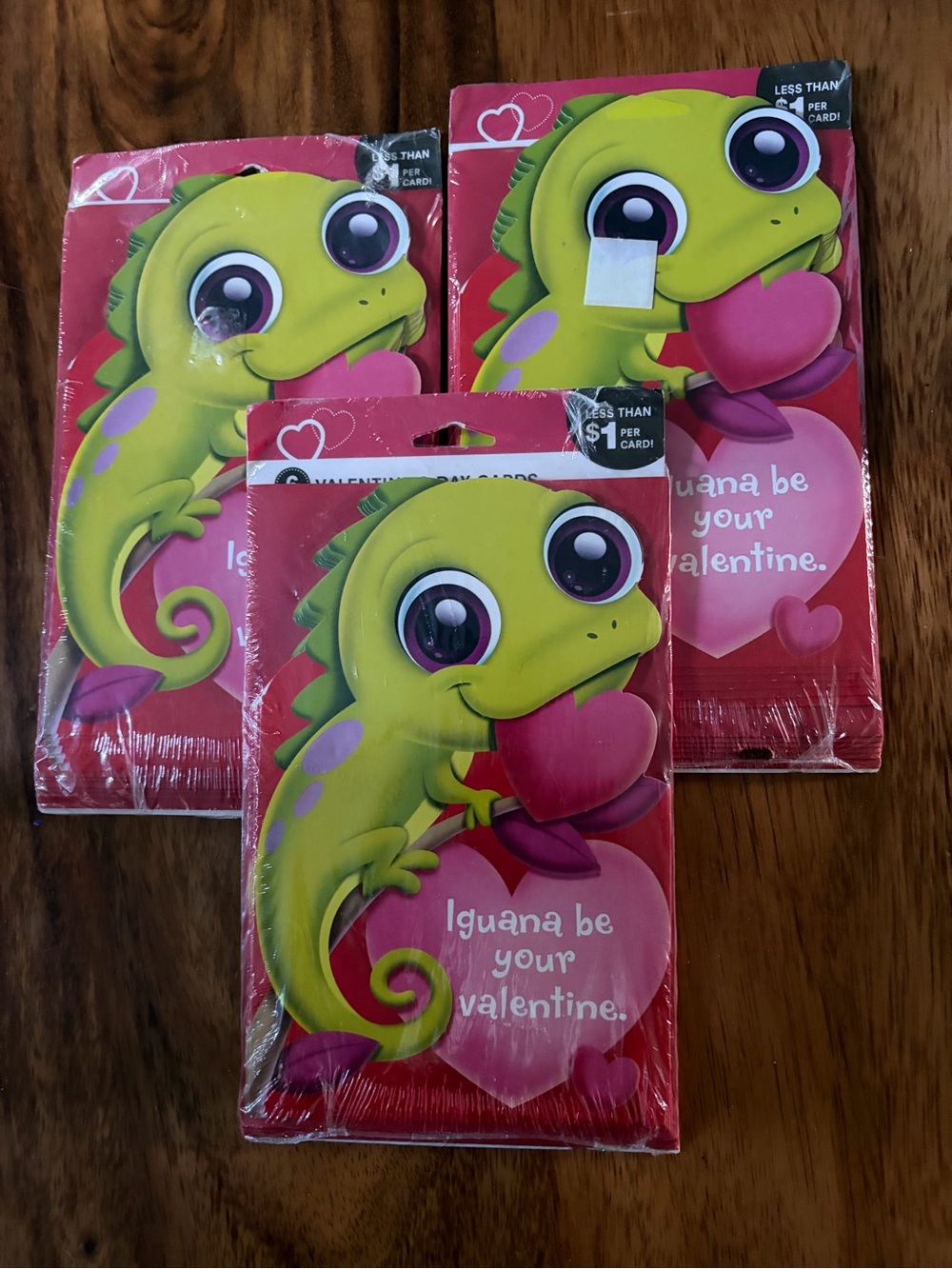 I tags Children’s Valentines Cards - 3 unopened packs